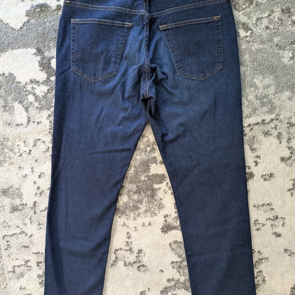 AG Adriano Goldschmied The Everett Slim Straight Leg Blue Denim Dark Wash 34X34 - Picture 3 of 5